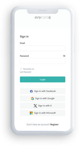 Digital businesss card login Digital businesss card login